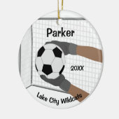 Soccer Goalie Ornament (Links)
