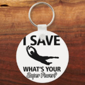 Soccer Goalie Sleutelhanger (Voorkant)