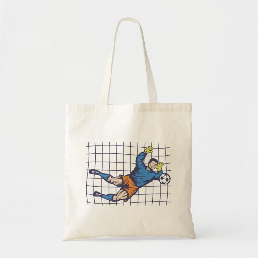 Soccer Goalie Tote Bag (Voorkant)