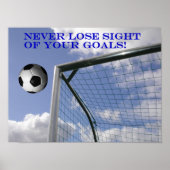 SOCCER GOALS POSTER (Voorkant)