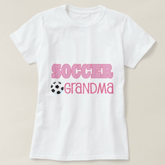 Soccer Grandma T-shirt (Design voorkant)