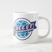 Soccer Grandpa Extra Grote Beker (Rechts)