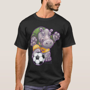 Soccer Hippo Mannen T-Shirts