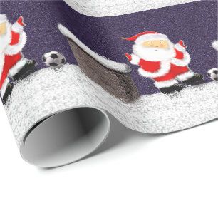 Soccer Holiday Gift Cadeaupapier