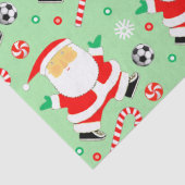 Soccer Holiday Gift Tissuepapier (Detail)