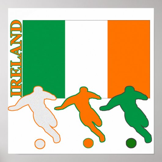 Soccer Ireland Poster (Voorkant)