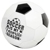 Soccer Is My Favorite Season Voetbal (Drie kwart)