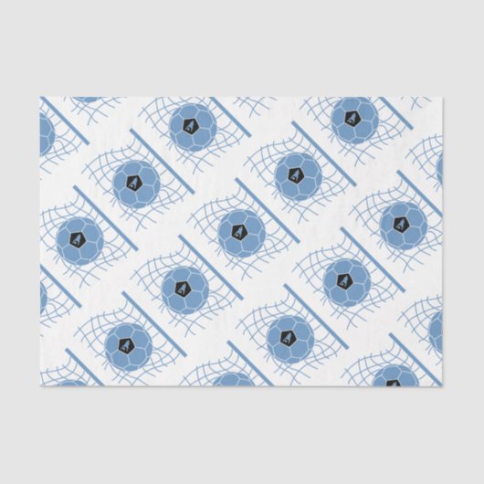 SOCCER (J-MO-NET) WEEFSELPAPIER TISSUEPAPIER (Voorkant)