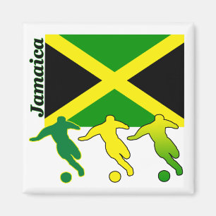 Soccer Jamaica Magneet