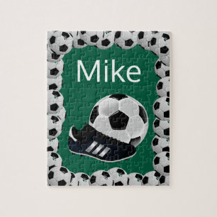 Soccer Jigsaw Puzzle Vert