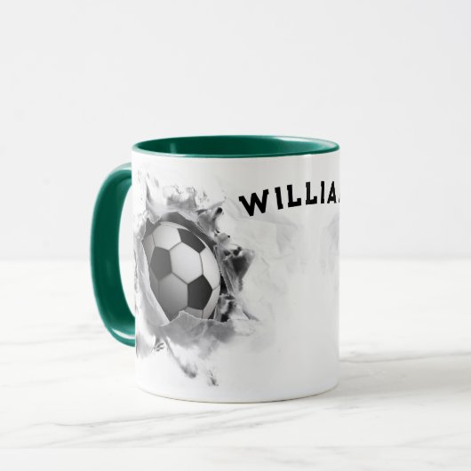 Soccer Keepsaké Mug (Devant gauche)