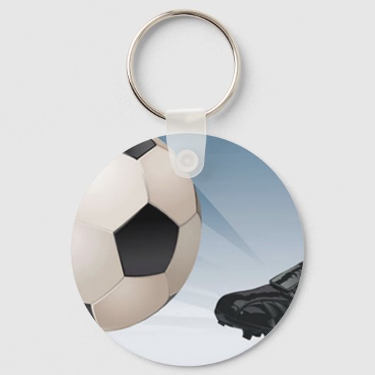 Soccer Kick Sleutelhanger (Voorkant)