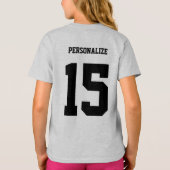 Soccer Kicks - Green T-Shirt (Achterkant)