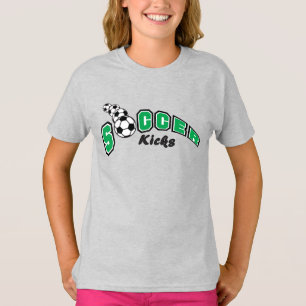 Soccer Kicks - Green T-Shirt
