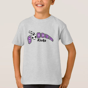 Soccer Kicks - Paars T-shirt