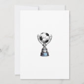 Soccer Kids Boy Birthday Party Invitation (Dos)