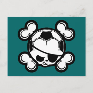 Soccer Kind Pirate Briefkaart