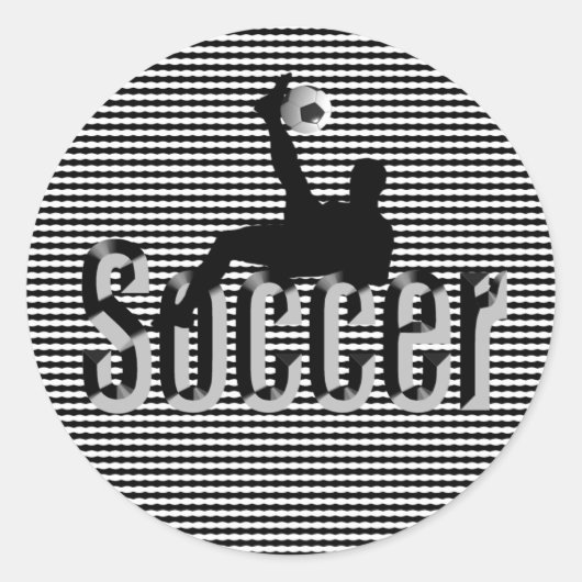 Soccer Le Jeu, Stickers Rond (Devant)