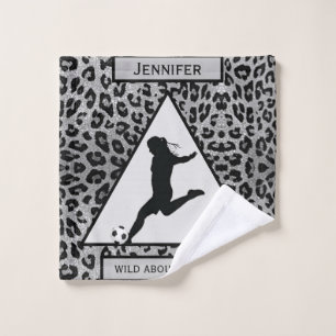 Soccer - Leopard Argent - Wild About Soccer