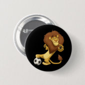 Soccer Lion Button (Voorkant /achterkant)