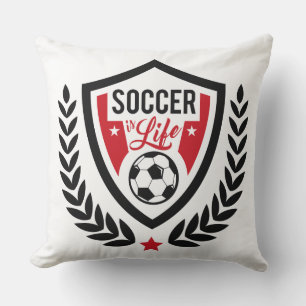 Soccer Logo werpt kussens