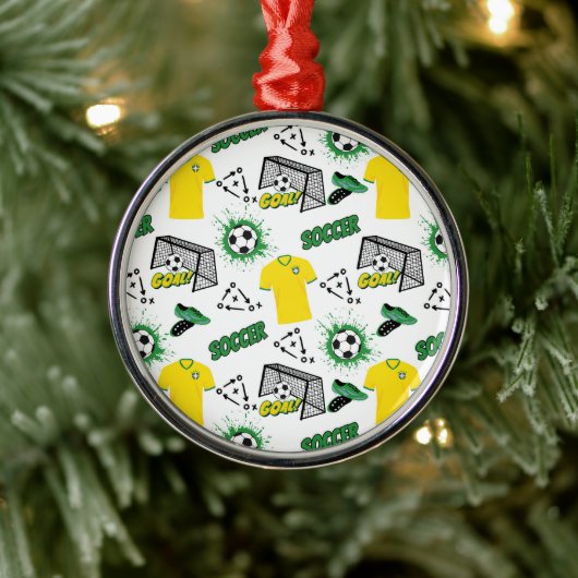 Soccer Lover Christmas Ornament Keepsake (Boom)
