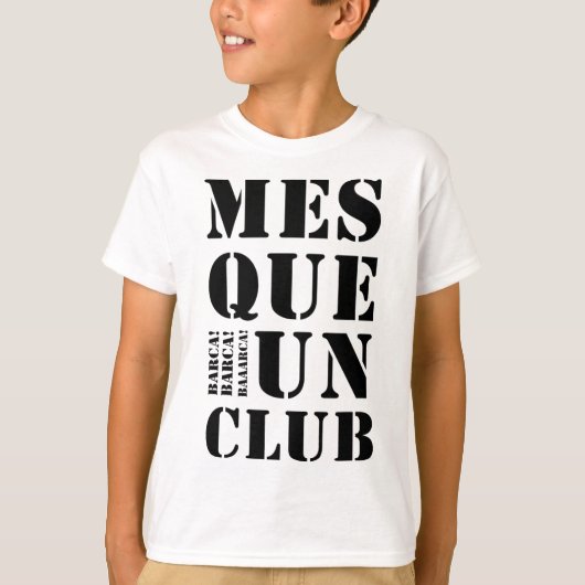 Soccer Lovers Design Byrcelona Fc T Shirt  (Voorkant)