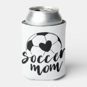 Soccer Ma Heart Ball Blikjeskoeler (Blikje Voorkant)