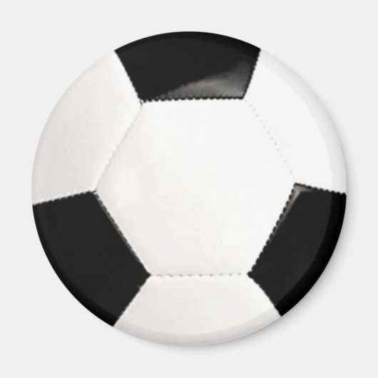 Soccer magnet magneet (Voorkant)