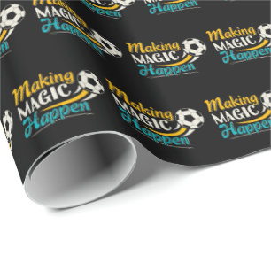 Soccer Making Magic Cadeaupapier