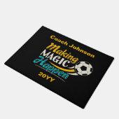 Soccer Making Magic Deurmat (Schuin)