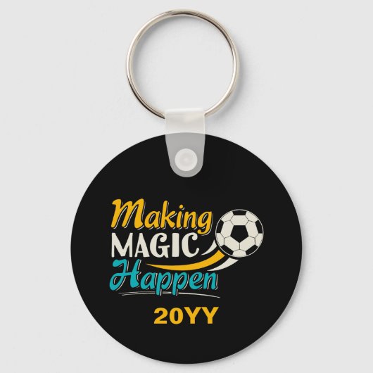 Soccer Making Magic Sleutelhanger (Voorkant)