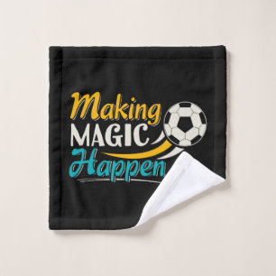 Soccer Making Magic Washandje
