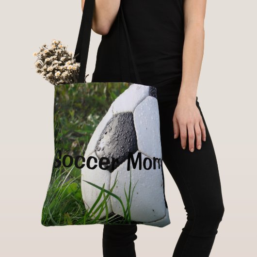 Soccer Mam Sports Shopping Canvas tas (Dichtbij)