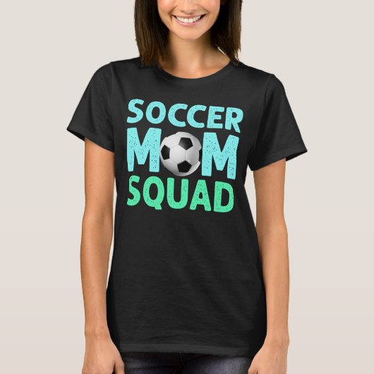 Soccer Mam Squad T-shirt (Voorkant)