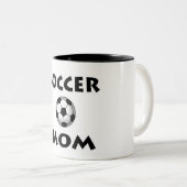Soccer Maman Café Mug (Devant droit)