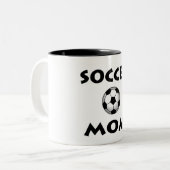 Soccer Maman Café Mug (Devant gauche)