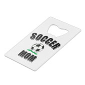 Soccer Maman Dessin Et Texte (Devant Angle)