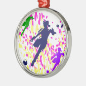 SOCCER METALEN ORNAMENT (Links)