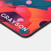 Soccer moderne coloré Sport Nom personnalisé (Coin)