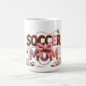 Soccer Mom mug – Faux Yarn Cozy Pullover Gift Koffiemok (Center)