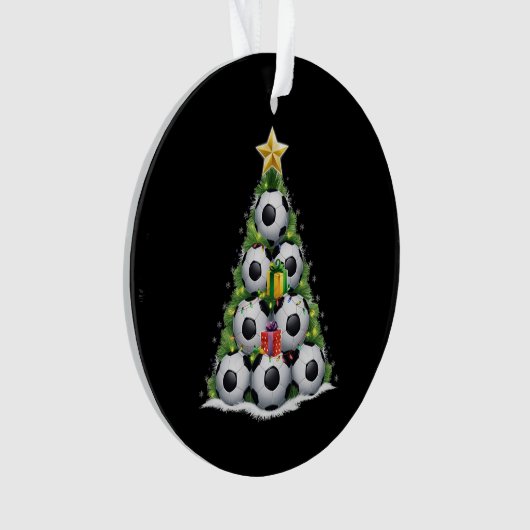 Soccer Noël Arbre Joueur Joueurs Joueurs Joueurs J (devant)