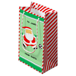 Soccer Noël Petit sac cadeau