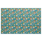 Soccer Nut Pattern Stof (Fat Quarter)