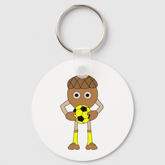Soccer Nut Sleutelhanger (Voorkant)