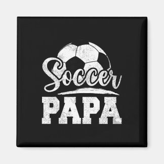 Soccer Papa Soccer Player Game Day Father's Day  Magneet