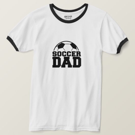 Soccer Papa Tee Classique Soccer Papa T-shirt (Design devant)