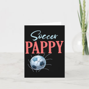 Soccer Pappy Cadeaus voor Vaderdag Voetbal Fans Sp Kaart
