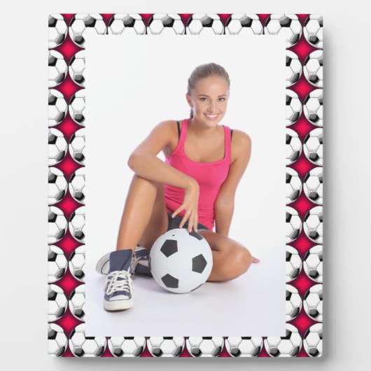 Soccer Photo Plaque - SRF Fotoplaat (Voorkant)
