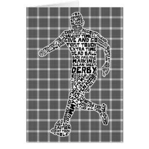 Soccer Player Typografie